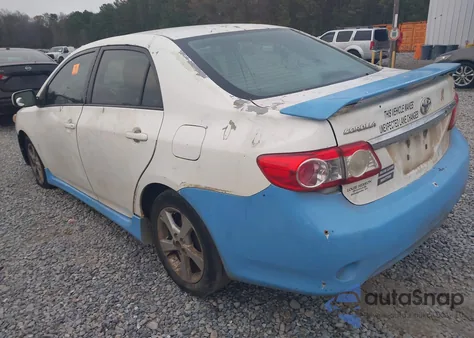 2013 Toyota Corolla S из США, поврежденный, VIN 5YFBU4EE3DP162953